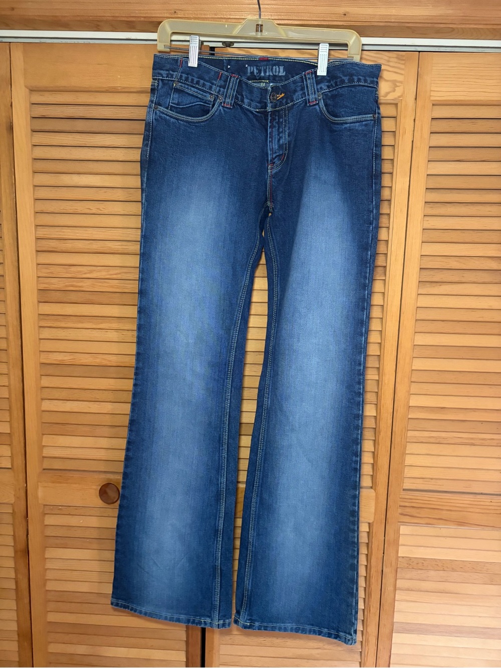 Petrol Heartbreaker Jeans Women's Size 28/34 Blue Denim Bootcut Low Rise